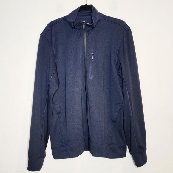 Mack Weldon Other - Mack Weldon Navy Blue Atlas Full-Zip Jacket Men's Size Large